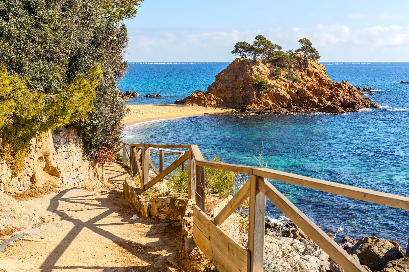 Cami de Ronda, ein Küstenweg entlang der Costa Brava, Katalonien